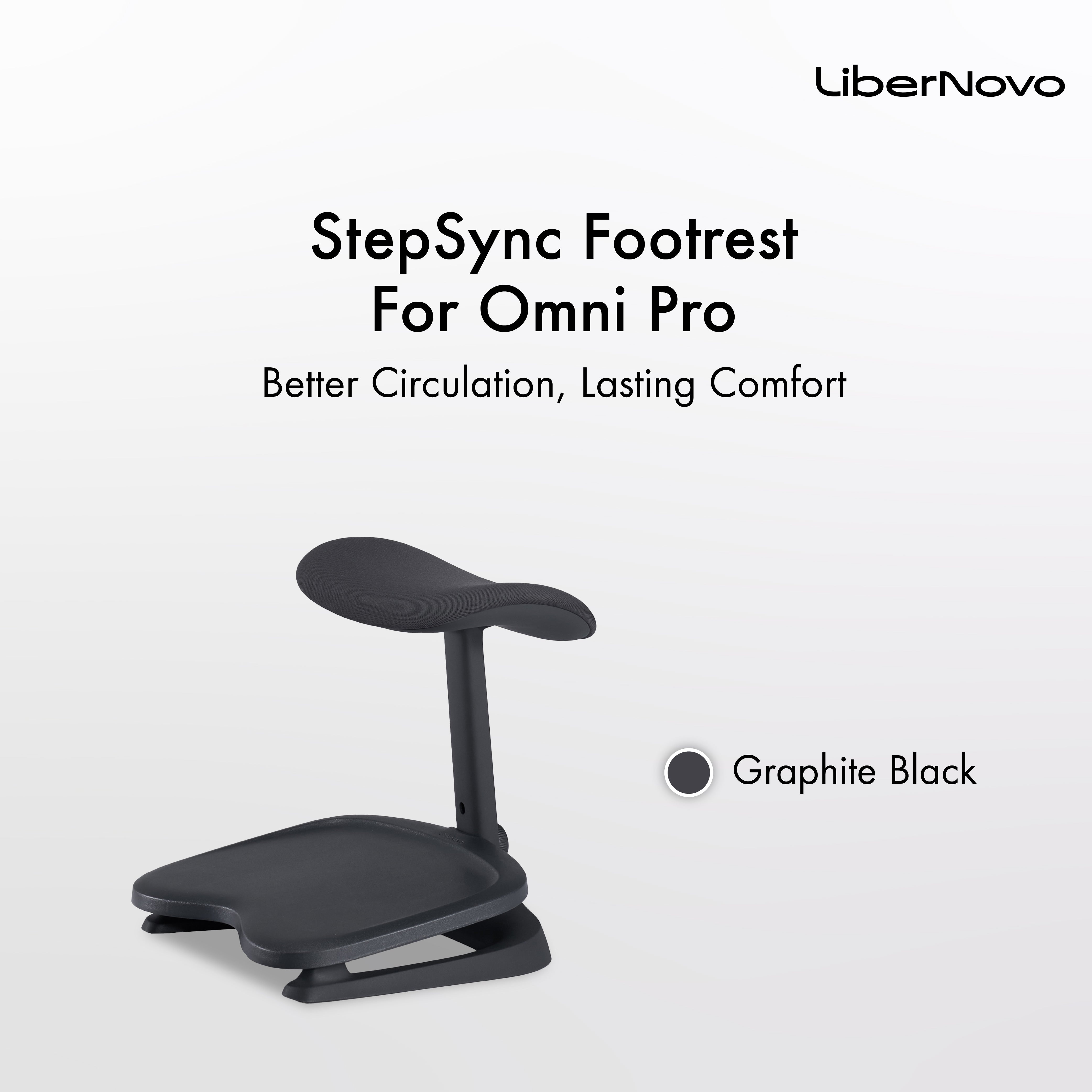 [Pre-Order, ETA: Early July] LiberNovo StepSync Footrest for Omni Pro