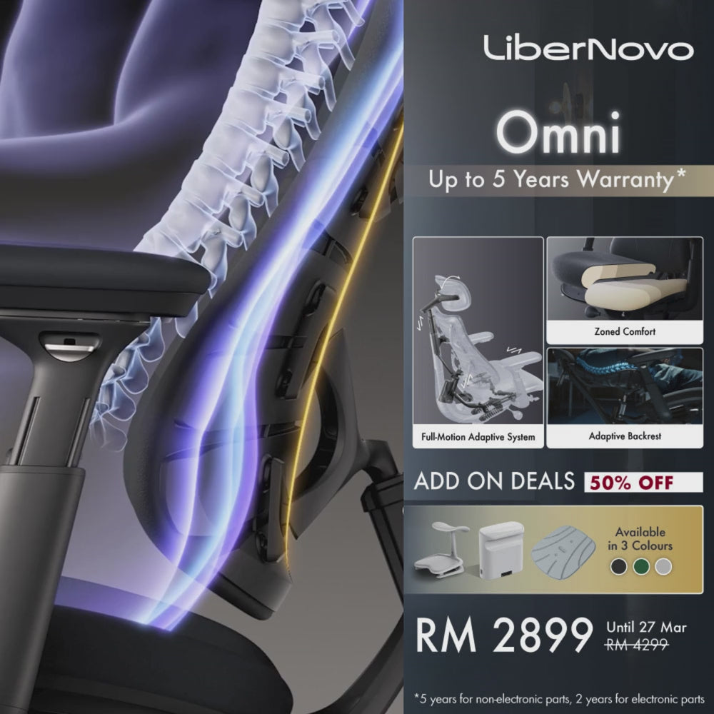 LiberNovo Omni Dynamic Ergonomic Chair